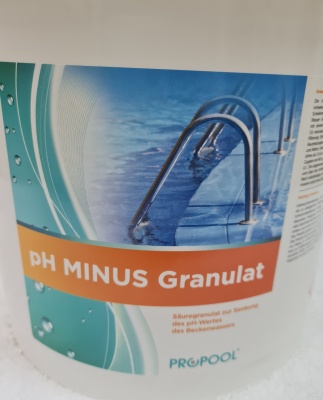 Средство для понижения уровня pH в воде Propool pH минус, 5 кг