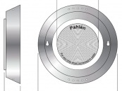 Прожектор накладной Pahlen (2х75Вт/12В), нерж. сталь, плитка с крепежом №2