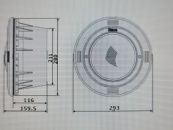 Прожектор (13Вт/12В) с LED диодами 11 цветов (универсальный) Kripsol PLCM 13.C №2